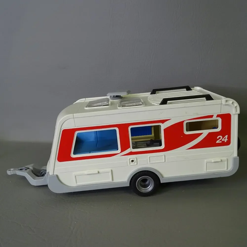 Playmobil Lot Ambulance Camper Trailer Pickup School House House Tent Accessory